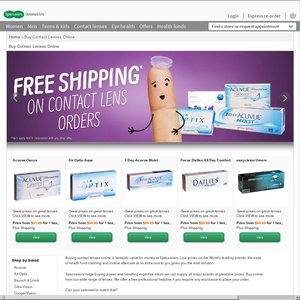 50%OFF contact lens Deals and Coupons