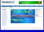 50%OFF Advertise your stimulus deals  Deals and Coupons