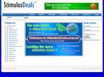 50%OFF Advertise your stimulus deals Deals and Coupons