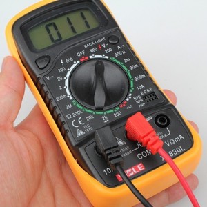 50%OFF Digital Multimeter Tester LCD AC DC OHM VOLT Meter Deals and Coupons