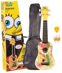 50%OFF ngebob Squarepants Ukulele Package & Gig Bag - $39.99 Deals and Coupons