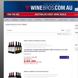 50%OFF Red Wine (6pk) White Wine (6pk) Deals and Coupons
