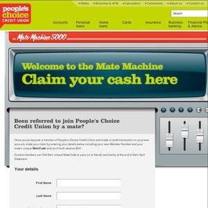 50%OFF  Peoples Choice Credit Union Deals and Coupons