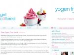 50%OFF Frozen Yogurt Deals and Coupons