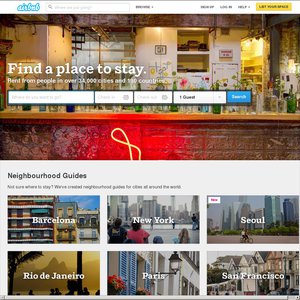 20%OFF Air BNB voucher Deals and Coupons
