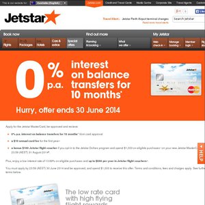 50%OFF Jetstar Mastercard Deals and Coupons