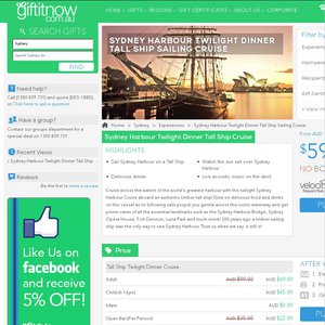 52%OFF dinner cruise Deals and Coupons