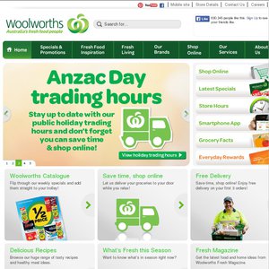 50%OFF Woolies Selected Items Deals and Coupons
