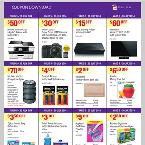 50%OFF Costco Coupons Deals and Coupons