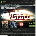 50%OFF Dead Island Riptide game Deals and Coupons