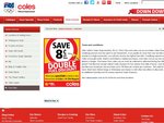 50%OFF Coles Double Fuel Discount Deals and Coupons