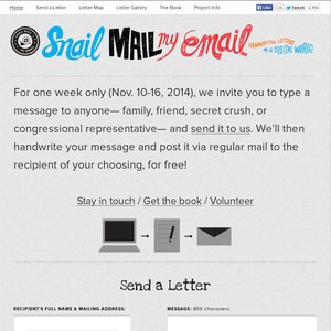 50%OFF Snail Mail Deals and Coupons