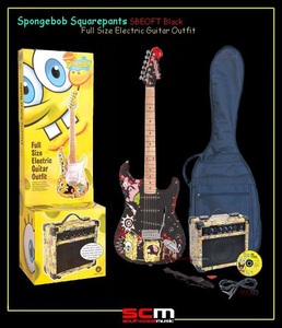 50%OFF Black Spongebob Squarepants Electric Guitar & Amp Package Deals and Coupons