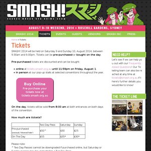 10%OFF Smash ticket Deals and Coupons