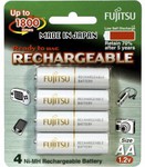 50%OFF Fujitsu HR-3UTAEX Rechargeable AA 4 Pack Deals and Coupons
