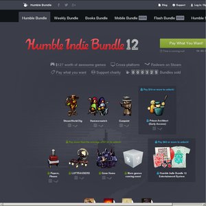 50%OFF The Humble Indie Bundle 12 Deals and Coupons