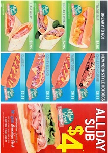 50%OFF Sandwiches and Wraps Deals and Coupons
