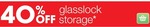 40%OFF Glasslock Rectangular Container 970 ml Deals and Coupons