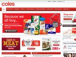 50%OFF Coles bargain Deals and Coupons
