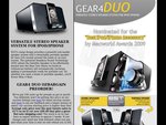 50%OFF Gear4 Duo iPod Speaker Dock with Portable Rechargeable Speaker Deals and Coupons