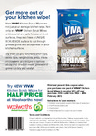 50%OFF Viva Kitchen Scrub Surface Wipes Deals and Coupons