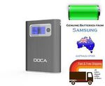 10%OFF DOCA D568 10400 mAh Battery Power Bank Deals and Coupons