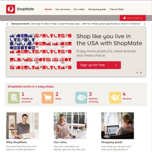 25%OFF shipping with ShopMate Deals and Coupons