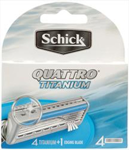 50%OFF Schick Quattro Titanium Blades 4 Pack Deals and Coupons