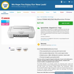 50%OFF Canon  PIXMA MG2560 Multifunction Printer Deals and Coupons
