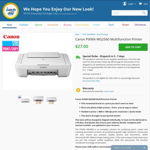 50%OFF Canon PIXMA MG2560 Multifunction Printer Deals and Coupons