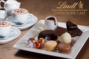 50%OFF $22 Lindt Dessert Platter with Hot Chocolate for Two Deals and Coupons