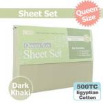 50%OFF Queen Size Egyptian Cotton Sheet Set Deals and Coupons
