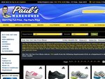 50%OFF Sports Shoes from Paul's Warehouse Deals and Coupons