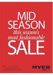 50%OFF Myer items  Deals and Coupons