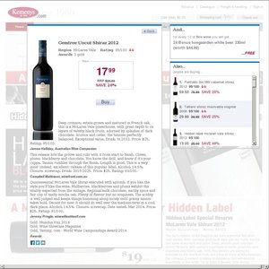 30%OFF  Gemtree Uncut Shiraz Deals and Coupons