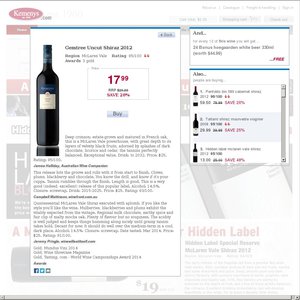 30%OFF Gemtree Uncut Shiraz Deals and Coupons