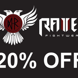 20%OFF Store wide sale at Raven Fight Wear Deals and Coupons