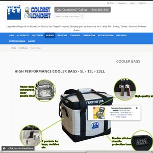 50%OFF Techniice Cooler Bags & Signature Series Ice Boxes Deals and Coupons