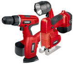 50%OFF Cordless, Drill, Jigsaw, Sander, Lamp and 2 Batteries Deals and Coupons