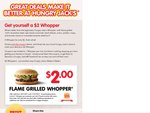 50%OFF Hungry Jack's Whopper Deal  Deals and Coupons