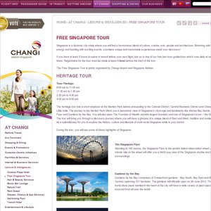 FREE Singapore City Tour Deals and Coupons