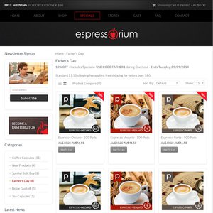 10%OFF 10% off Selected Nespresso Compatible Capsule Deals and Coupons