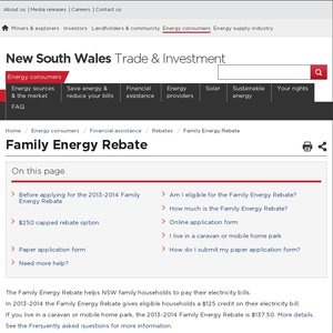 50%OFF Family Energy Rebate Deals and Coupons