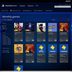 FREE Play Station games Deals and Coupons