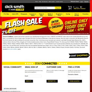 12%OFF DSE Dick Smith Online Sale Deals and Coupons