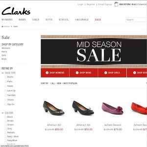 50%OFF Clarks 50% off Sale Deals and Coupons