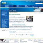 10%OFF RACV Thrifty Car Hire Price Promise Offe Deals and Coupons
