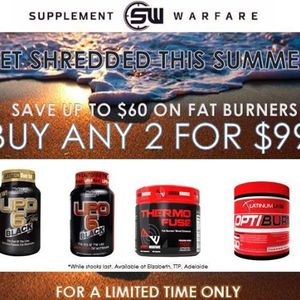 50%OFF fat burners, supplement Deals and Coupons