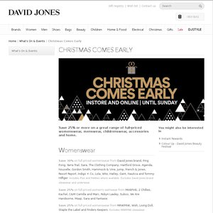 24%OFF Assorted Products from David Jones Deals and Coupons