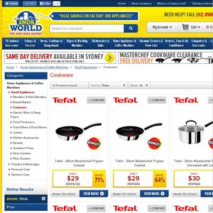 50%OFF Tefal Masterchef Cookware Deals and Coupons
